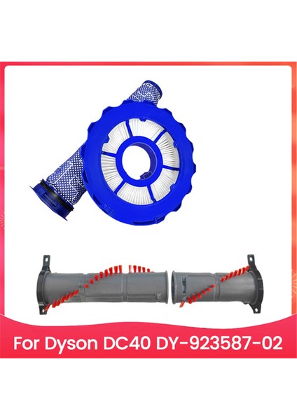 3pcs Roller Fırçası ve Öncesi Post Hepa Filtreleri Dyson DC40 Dy 923587 02 Vakum Süpürge Yedek Parçaları (Yurt Dışından)