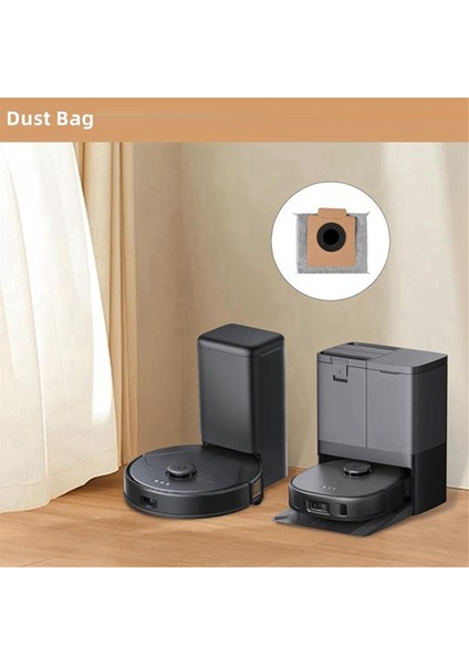 Eufy Clean X8 Pro / X10 Pro Omni Robot Vakum Kendi Kendini Boş Boş Istasyon, Büyük Kapasiteli Tek Kullanımlık Torbalar Için Toz Çantaları (Yurt Dışından) fiyatları