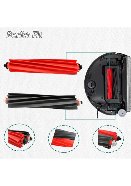 Roborock S8 Maxv Ultra, S8 Max Ultra Vakum Süpürge Aksesuarları, Ana Silin (Yurt Dışından) fiyatları