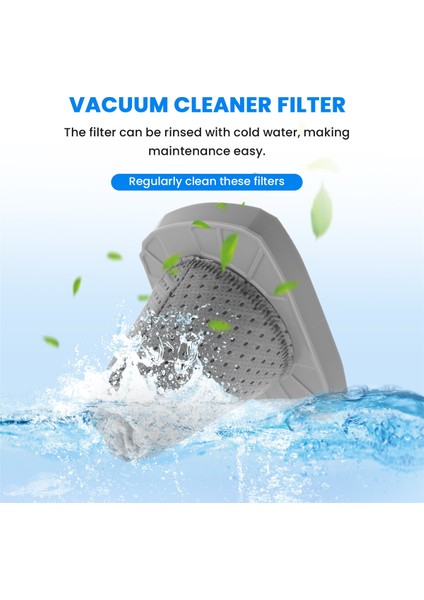 Eureka NES215A Için 4 Pcs Temizleyici Filtresi Süpürme Robot Aksesuarları Filtre Temizleyici Parçalar Değiştirme (Yurt Dışından) indirimleri