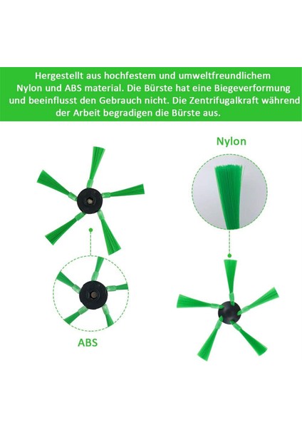 Vorwerk Kobold Için VR200 VR300 Robot Vakum Temizleyici Yan Fırça Hepa Filtre Yedek Parçalar Aksesuarları (Yurt Dışından) fiyatları