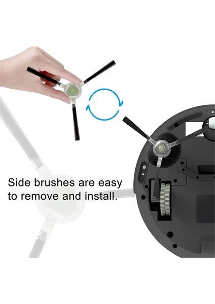 Lefant M210 M210S M210B M213 Robot Vakum Süpürge Parçaları Okp K3 Için Hepa Filtre Yan Fırçası (Yurt Dışından) fiyatları