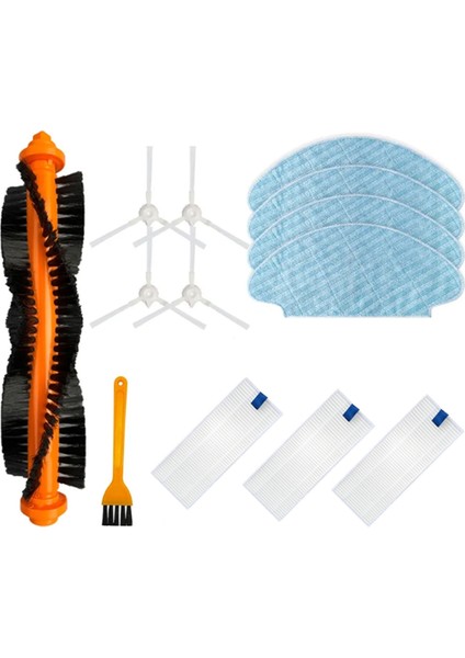 Tefal Rowenta Explorer Için Ana Yan Fırça Filtre Mop Bezi 20 40 50 75 RG7687/RR7687WH Seri Kuvvet Süpürme X3 Vakum (Yurt Dışından)