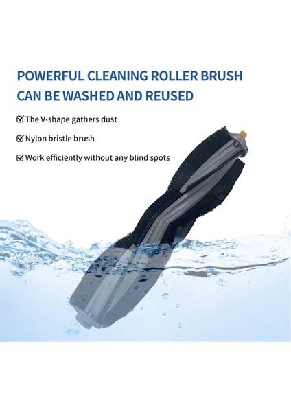 17PCS Yeedi Cube / Yeedi cc Robot Vakum Süpürge Yedek Parçalar Ana Yan Fırça Hepa Filtre Mop Bez Tuz Torbası (Yurt Dışından) indirimleri
