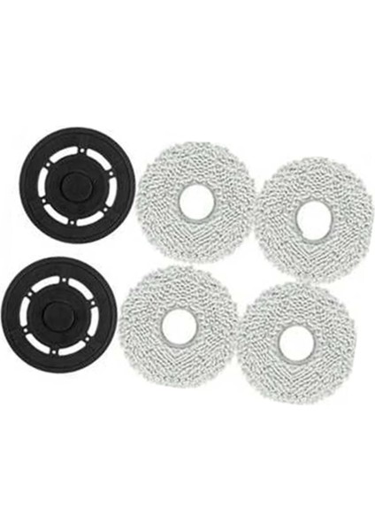 Ecovacs Için Mop Kumaşları Braket X2 Omni/ X2 Pro Robot Vakum Süpürge Parçaları Mopling Modül Değiştirme Mop Tutucu (Yurt Dışından)
