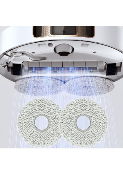 Ecovacs Için Mop Kumaşları Braket X2 Omni/ X2 Pro Robot Vakum Süpürge Parçaları Mopling Modül Değiştirme Mop Tutucu (Yurt Dışından) fırsatları