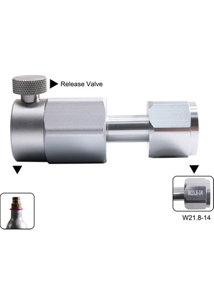Co2 Doldurma Gaz Adaptörü, W21.8 Duo/art/terra/gaıa Soda Makinesi Makinesi (Yurt Dışından) fiyatları