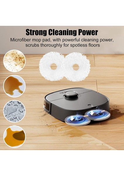 Eureka Için J12 Için Ultra Midea V12 Ana Yan Fırça Hepa Filtre Mop Bez Toz Çantaları Yedek Parça Aksesuarları (Yurt Dışından) fiyatları