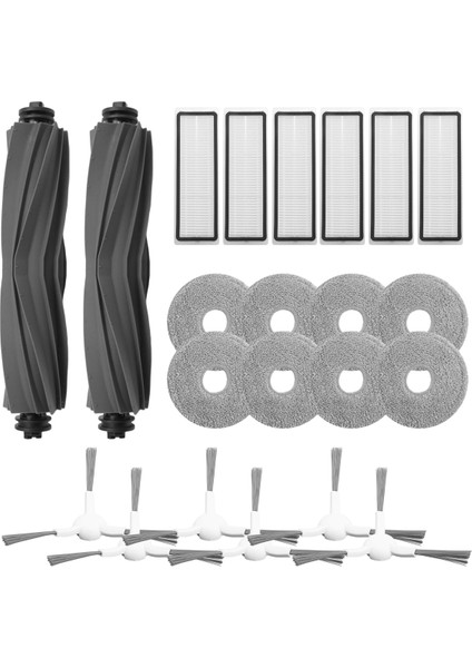 Dreame Bot L10 Prime / L10S Pro / L10 Pro Robot Vakum Ana Yan Fırça Hepa Filtre Mop Bezi Için Yedek Yedek Parçalar (Yurt Dışından)