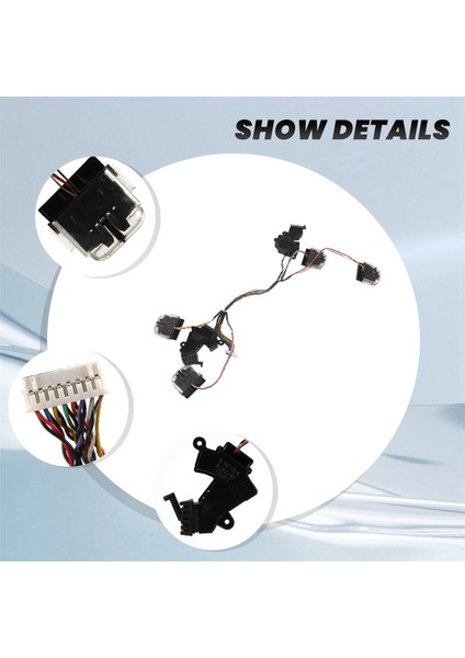 Temiz Robot Montaj Aksesuarları Parçaları Uçurum Sensörleri Tüm Irobot Için Tampon Sensörü Roomba 500 600 700 800 Serisi (Yurt Dışından) indirimleri