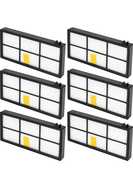 6pcs Hepa Filtre Irobot Roomba Için Yedek Parçalar 800 900 870 880 960 980 Vakum Süpürge Serisi Aksesuarlar (Yurt Dışından)