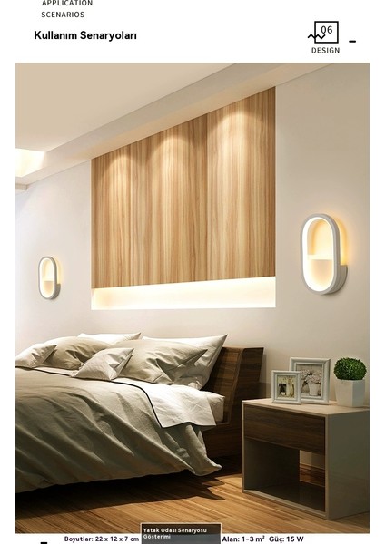 Duvar Lambası Arka Plan Duvar LED Lambası Başucu Lambası (Yurt Dışından) fiyatları