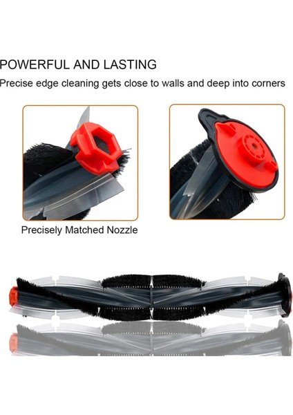 Neato Botvac D Serisi D3 D4 D5 D5 D7 D9 D10 D70E D75 D80 D85 Robot Vakum Süpürge Yedek Ana Yan Fırça Filtresi (Yurt Dışından) indirimleri