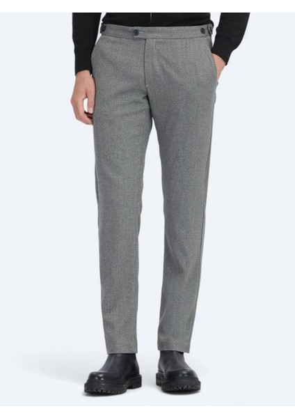 Antrasit Dokuma Regular Fit Casual Pantolon fiyatları