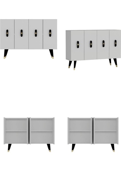 8170KM-32 Dh Konsol,kahve Köşesi,ayakkabılık,ofis Evrak Dolabı,mutfak Kiler Dolabı,tv Ünitesi-Bsa