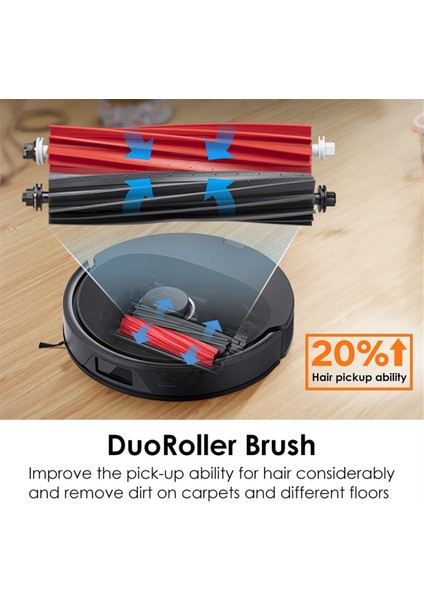 Roborock Q8 Max, Q8 Max+, Q5 Pro, Q5 Pro, Q5 Pro+ Robot Vakum Süpürge Ana Fırça Kapağı Hepa Filtre Mop Pad Yedek Parçalar (Yurt Dışından) indirimleri