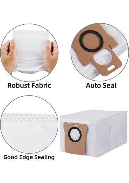 Xiaomi Robot Vakum Için Ana Yan Fırça X20 +/X20 Plus Robot Vakum Süpürge Hepa Filtre Mop Bez Torba Seti (Yurt Dışından) fiyatları