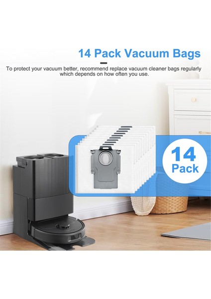 Roborock S8 Maxv Ultra /P10 A7400RR /qrevo S /qrevo Plus Robot Vakum Süpürge Toz Torbası Robot Aksesuarları (Yurt Dışından) fırsatları