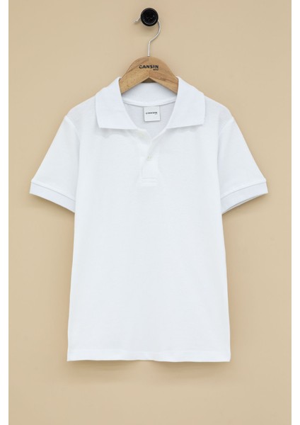 Kız Çocuk Polo Yaka Kısa Kollu 2'li Okul Tişörtü 21413 fiyatları