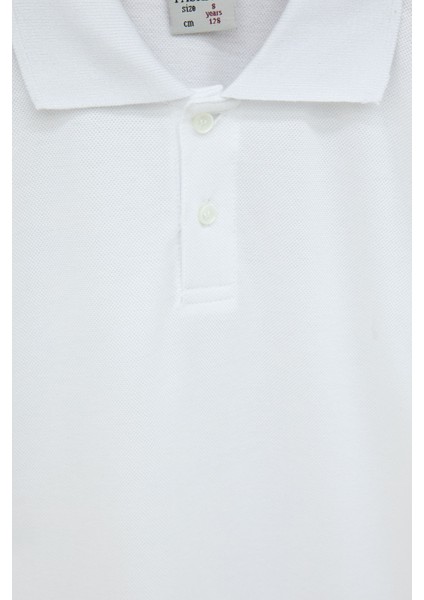 Kız Çocuk Polo Yaka Kısa Kollu 2'li Okul Tişörtü 21413 indirimleri