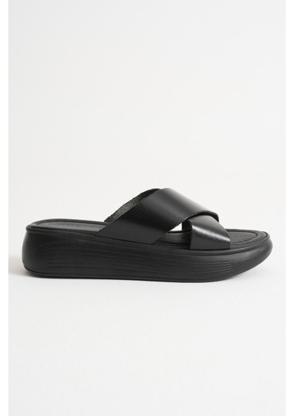 Fayn Siyah Hakiki Deri Terlik indirimleri