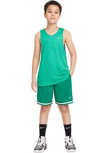 Yeşil Erkek Çocuk Atlet FZ5242-324K Nk Df Reversıble Jsy Ta