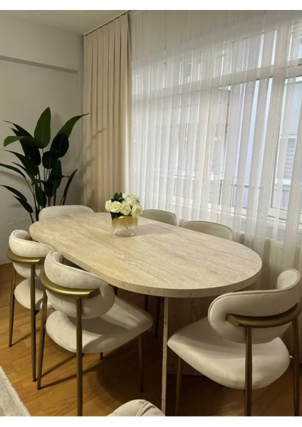 Bohem Ahşap Masa Demir Polo Sandalye Takımı 6 Kişilik Masa Sandalye Takımı 90x160 masa 6 sandalye fiyatları