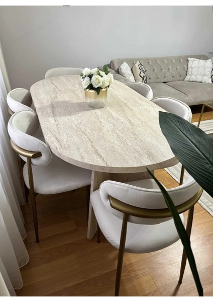 Bohem Ahşap Masa Demir Polo Sandalye Takımı 6 Kişilik Masa Sandalye Takımı 90x160 masa 6 sandalye modelleri