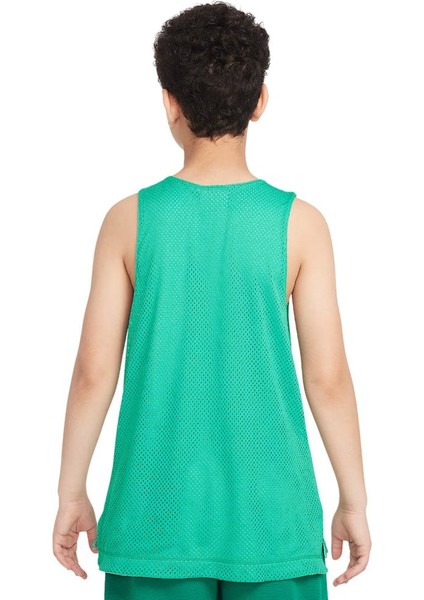 Yeşil Erkek Çocuk Atlet FZ5242-324K Nk Df Reversıble Jsy Ta fırsatları