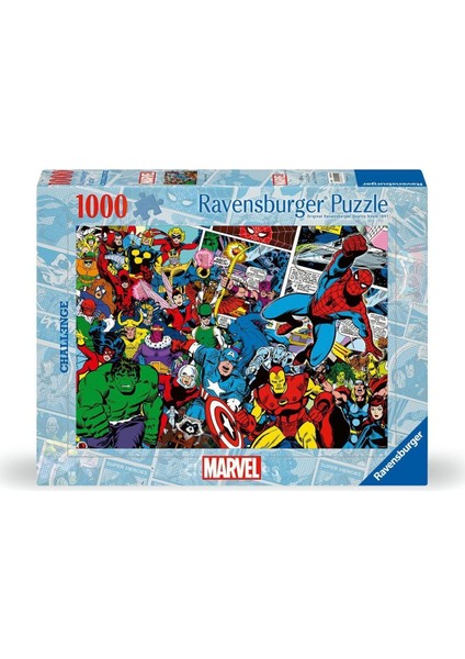 12000510 Challenge Marvel 1000 Parça Ravensburger Puzzle