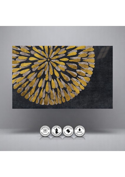 :temperli Cam Dikdörtgen Tablo, Cam Tablo, Uv Baskı, CTT012