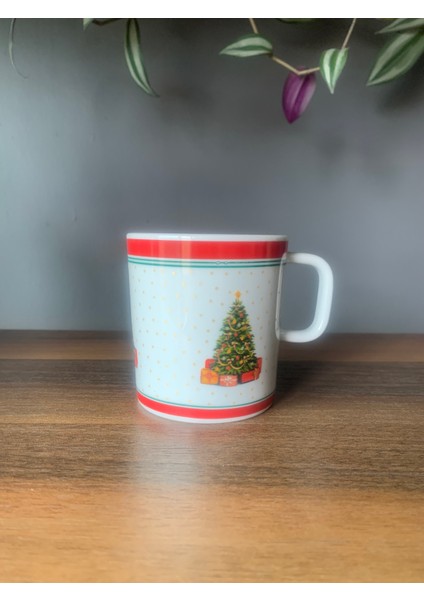 Yeni Yıl-Noel Çam Ağacı Model Tekli Kupa