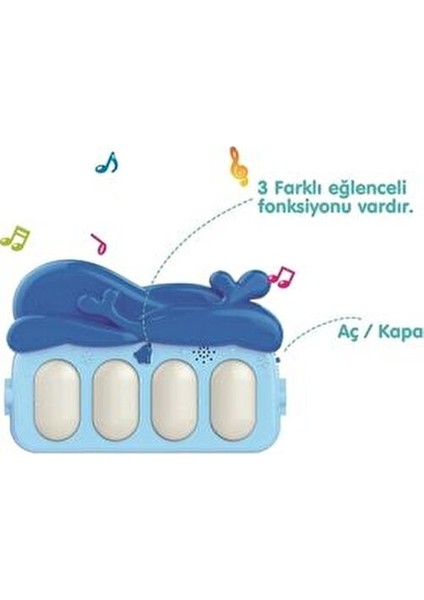 Piyanolu Oyun Halısı 9 mm Kalınlık 75x60 cm Renkli Tasarım Ebeveynler İçin Pratik indirimleri