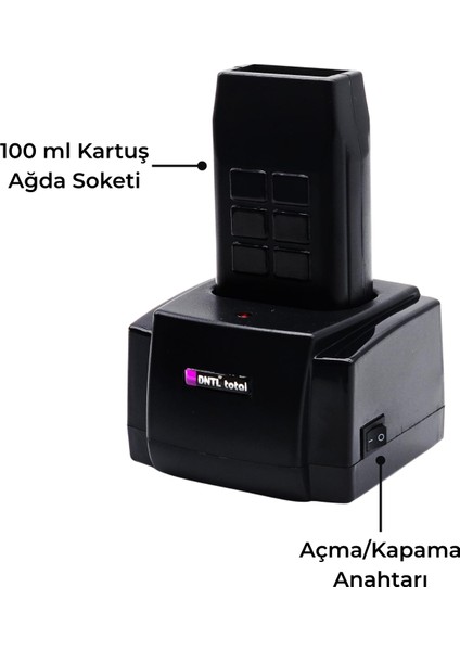 DntlTotal Trio Serisi Tekli 100 ml Kartuş Ağda Makinesi fiyatları