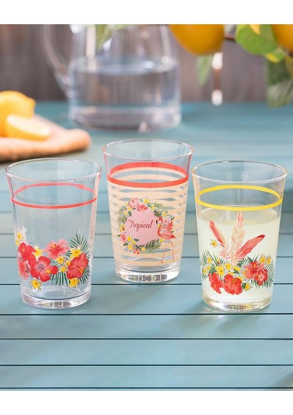 Flamingo Su Bardağı Seti 290 ml 3lü fiyatları
