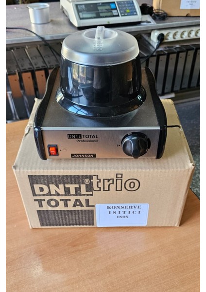 DntlTotal Inox Serisi 800 ml Kavanoz Ağda Makinesi