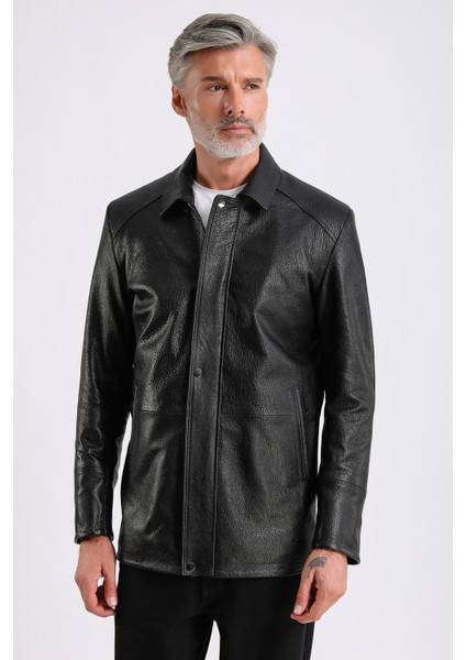 Bruno Erkek Uzun Deri Kaban fırsatları