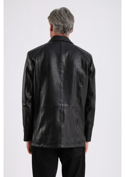 Bruno Erkek Uzun Deri Kaban