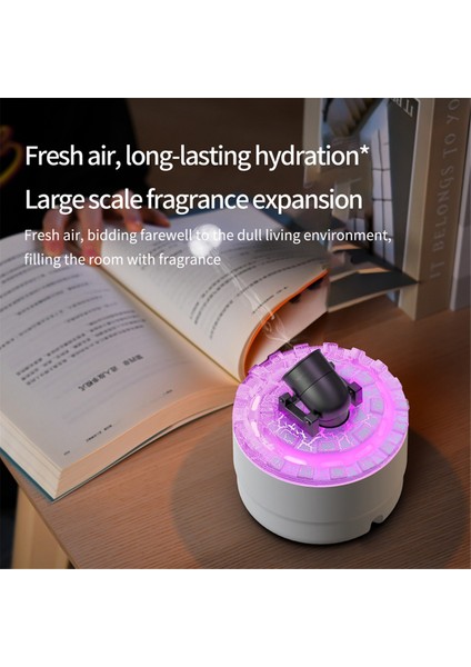 Simüle Topçu Ateşi Esansiyel Yağ Difüzörü Aromaterapi Hava Nemlendiricisi Küçük Koku Aroma Nemlendirici Difüzörü, A (Yurt Dışından) fırsatları