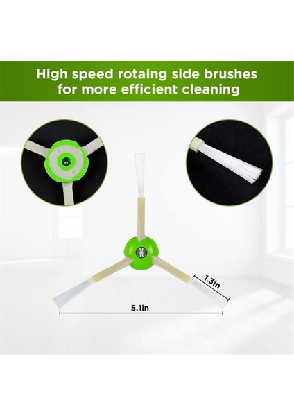 Irobot Roomba I7, I7+, I8, I3, I6+ Plus, E5, E6, E7+ Robot Süpürge Aksesuarları, Silindir Fırçalar, Filtreler Için Yedek Parçalar (Yurt Dışından) fırsatları