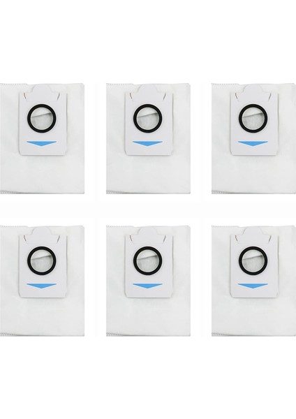 Ecovacs X1 X1 Plus T10 Elektrikli Süpürge Aksesuarları ile Uyumlu Yedek Parça Toz Torbası Vakum Torbaları (Yurt Dışından)