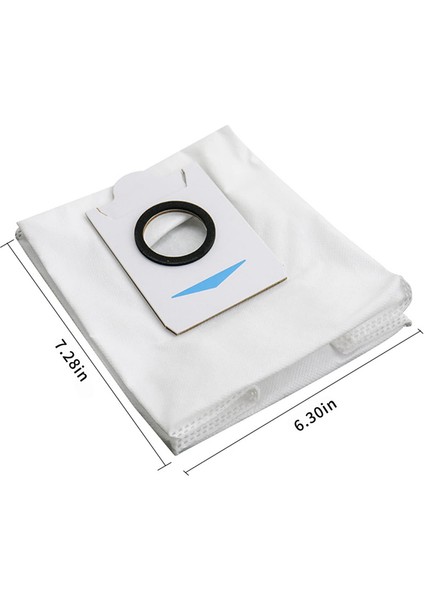 Ecovacs X1 X1 Plus T10 Elektrikli Süpürge Aksesuarları ile Uyumlu Yedek Parça Toz Torbası Vakum Torbaları (Yurt Dışından) modelleri