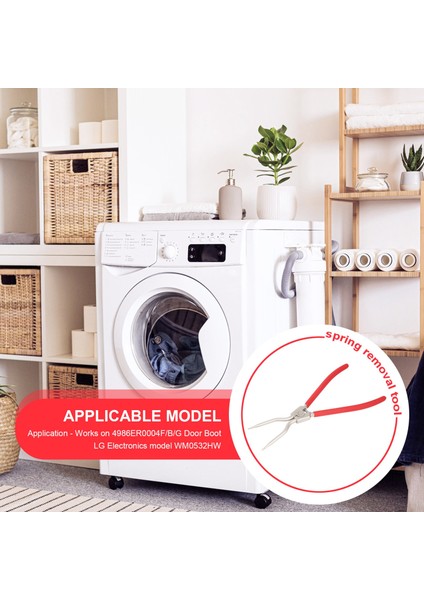 383EER4004A Çamaşır Makinesi Küvet Yay Genişletme Aleti Lg ve Samsung Için Yıkayıcı Yay Çıkarma Aleti Tjtse-1 1268535 (Yurt Dışından) fırsatları