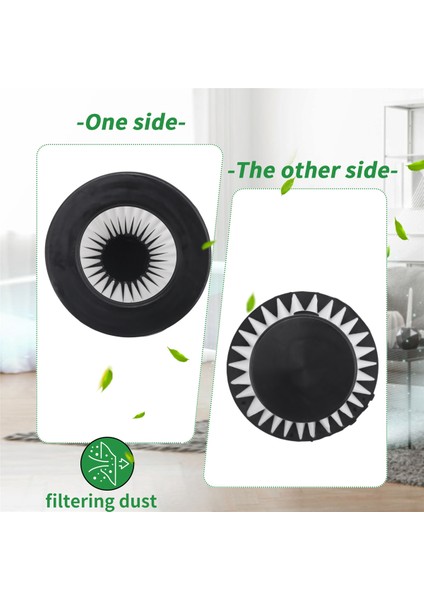 Dirt Devil AD40117, F117 Için Yedek Vakum Filtresi - SD20005RED, SD30025B ve BD22025 Modellerine Uygun - 4 Adet (Yurt Dışından) indirimleri