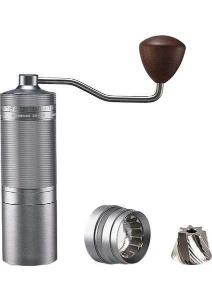 Kahve Öğütücü 7 Çekirdekli Kahve Öğütücü Espresso Taşınabilir Harici Ayarlanabilir Ev Tipi Türk Kahve Öğütücü, B (Yurt Dışından)