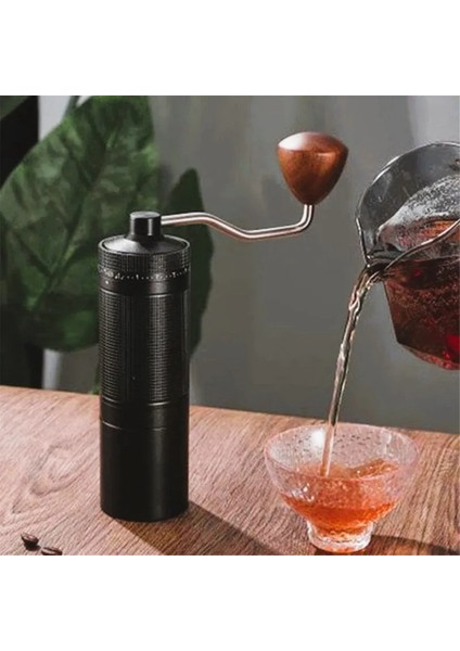 Kahve Öğütücü 7 Çekirdekli Kahve Öğütücü Espresso Taşınabilir Harici Ayarlanabilir Ev Tipi Türk Kahve Öğütücü, B (Yurt Dışından)