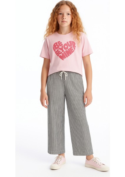 Kız Çocuk Basic Waffle Kumaş Suyolu Mevsimlik Tek Alt AK2515-1 fiyatları