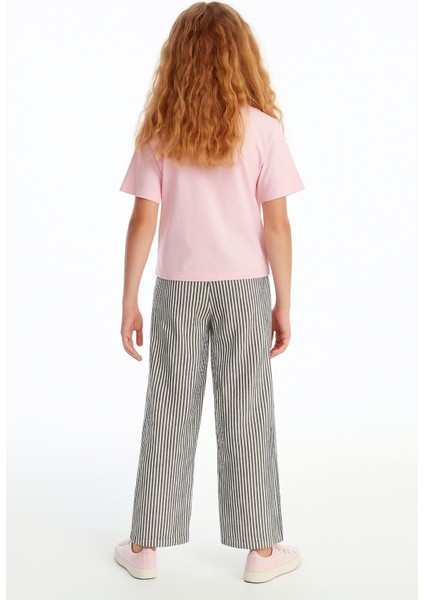 Kız Çocuk Basic Waffle Kumaş Suyolu Mevsimlik Tek Alt AK2515-1 modelleri