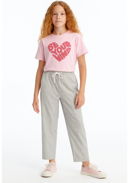 Kız Çocuk Basic Waffle Kumaş Suyolu Mevsimlik Tek Alt AK2515-1 fiyatları