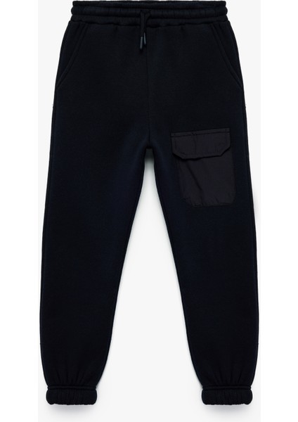 Şardonlu Cep Detaylı Basic Jogger Eşofman Altı